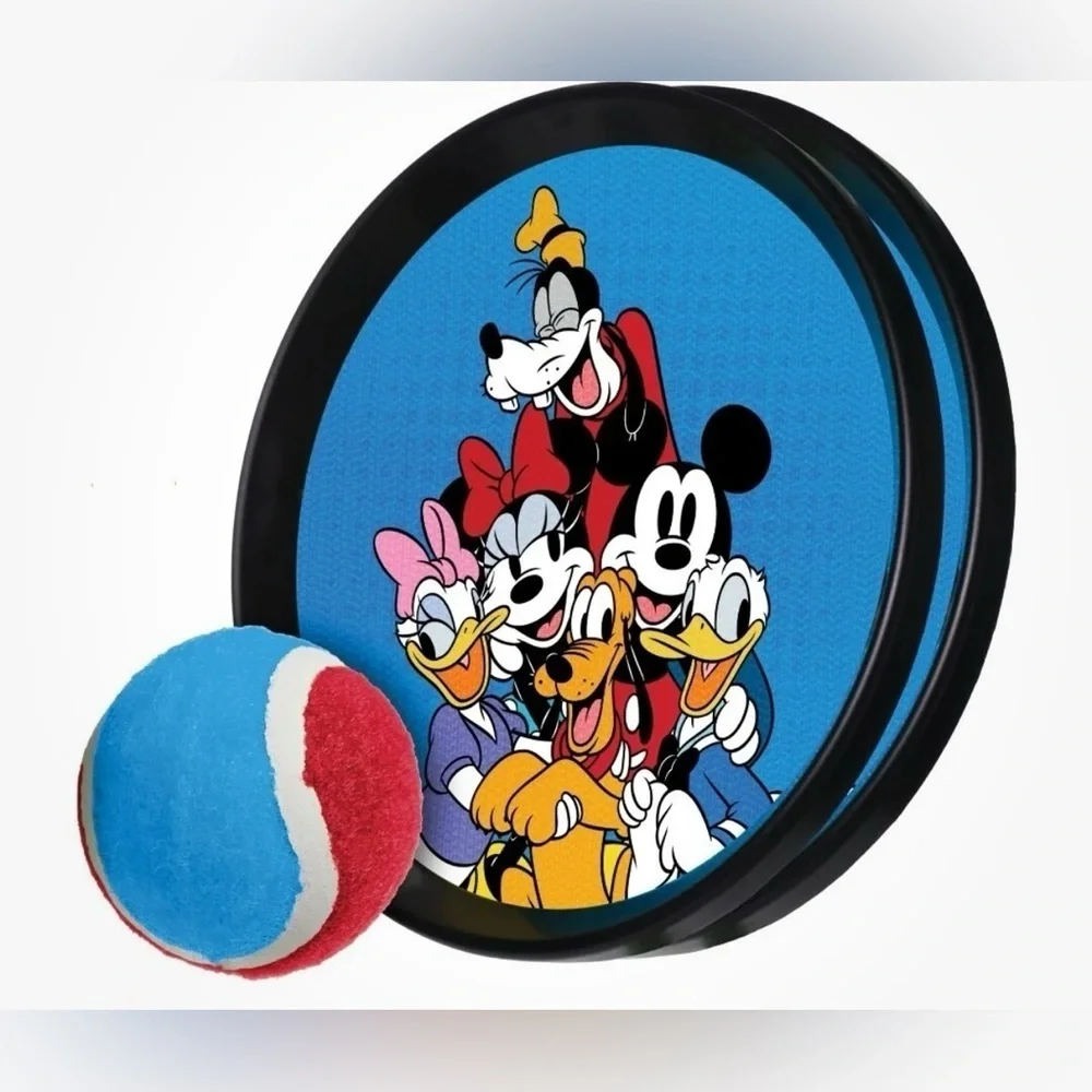 Disney Mickey and Friends Toss & Catch Game - Blue and Red